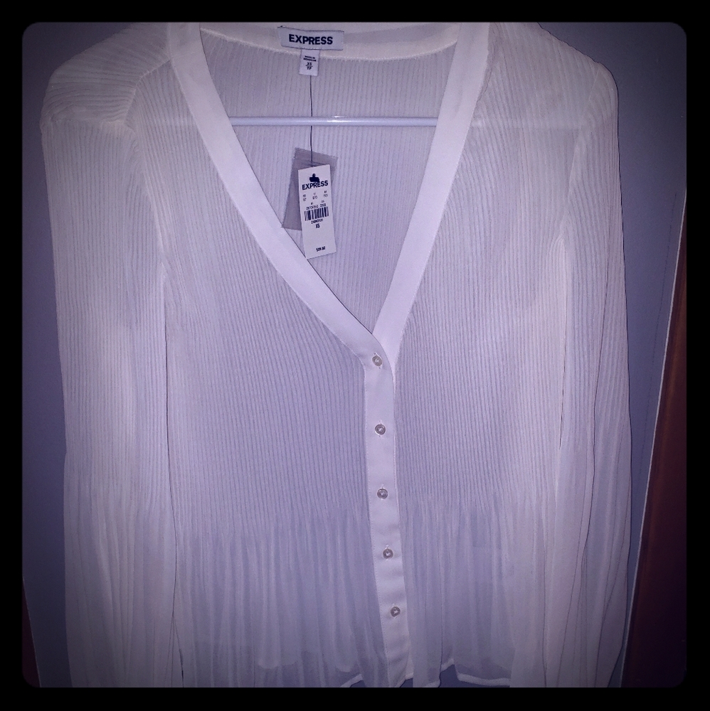 Express long sleeve blouse